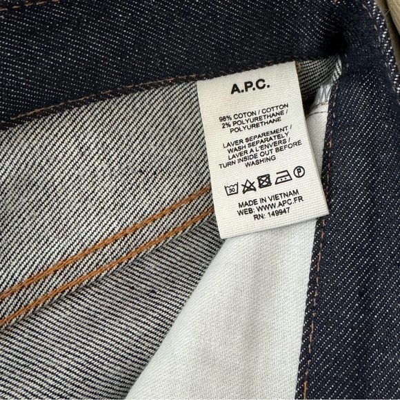 *NEW* APC PETIT NEW STANDARD JEANS - Picture 8 of 10